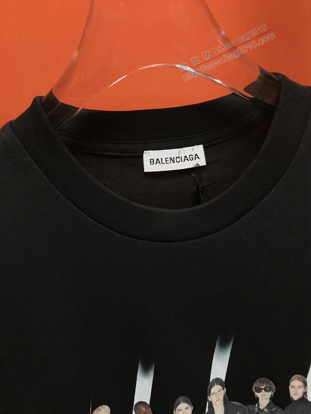 Balenciaga男T恤 2020新款康利印花T恤 頂級品質 巴黎世家短袖衣  tzy2510